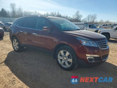 Czwarte zdjęcie samochodu z boku: 2017 CHEVROLET TRAVERSE LT VIN:1GNKVGKD3HJ191106 - miniatura