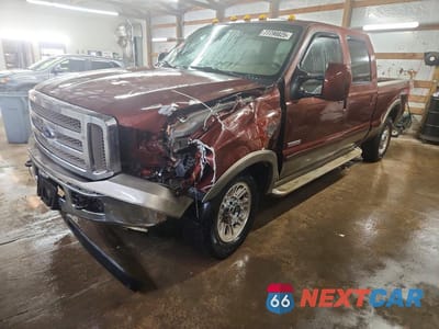 2005 FORD F250 SUPER DUTY 1FTSW21P35EB47972 - główne zdjęcie licytacji z USA - miniatura