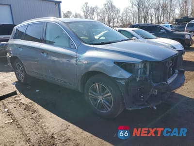 Czwarte zdjęcie samochodu z boku: 2017 INFINITI QX60 BASE VIN:5N1DL0MM5HC509996 - miniatura