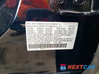 Zdjęcie 14 z 14 samochodu: 2025 ACURA MDX A-SPEC VIN:5J8YE1H09SL005036 - miniatura