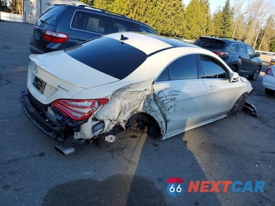 Trzecie zdjęcie samochodu z tyłu: 2016 MERCEDES-BENZ CLA 250 4MATIC VIN:WDDSJ4GB4GN370603 - miniatura