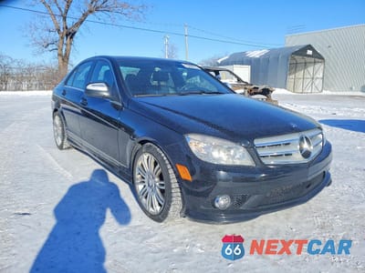 Czwarte zdjęcie samochodu z boku: 2009 MERCEDES-BENZ C 300 4MATIC VIN:WDDGF81X29F306219 - miniatura