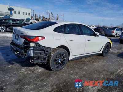 Trzecie zdjęcie samochodu z tyłu: 2024 BMW I4 EDRIVE 35 VIN:WBY43AW06RFS76035 - miniatura