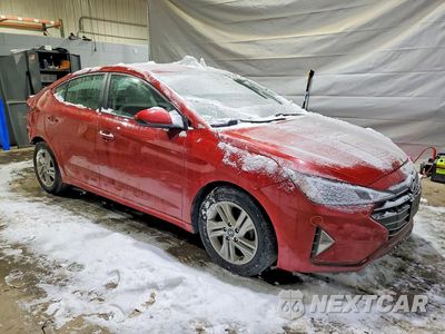 Czwarte zdjęcie samochodu z boku: 2020 HYUNDAI ELANTRA SEL VIN:5NPD84LF8LH543332 - miniatura