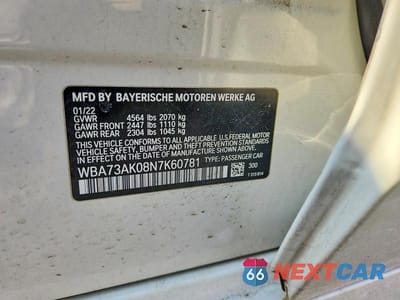 Zdjęcie 12 z 12 samochodu: 2022 BMW 228XI VIN:WBA73AK08N7K60781 - miniatura