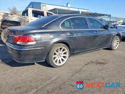 Trzecie zdjęcie samochodu z tyłu: 2006 BMW 750 LI VIN:WBAHN83576DT60262 - miniatura