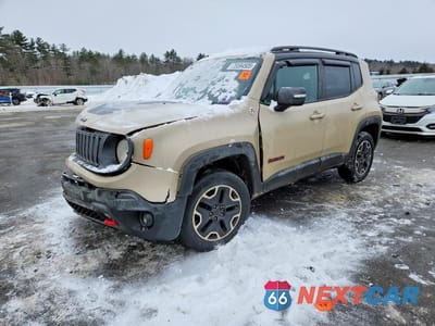 2016 JEEP RENEGADE TRAILHAWK ZACCJBCTXGPD41888 - główne zdjęcie licytacji z USA - miniatura