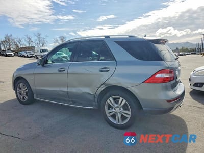 Drugie zdjęcie samochodu z przodu: 2012 MERCEDES-BENZ ML 350 4MATIC VIN:4JGDA5HB9CA008741 - miniatura