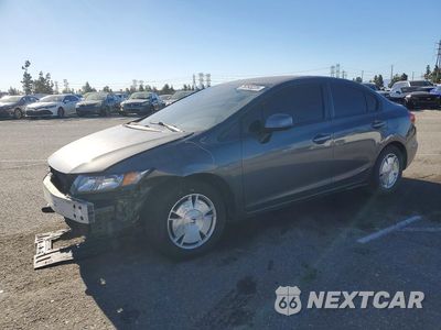 2012 HONDA CIVIC HF 2HGFB2F61CH519605 - główne zdjęcie licytacji z USA - miniatura