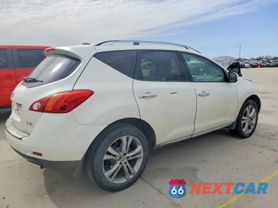 Trzecie zdjęcie samochodu z tyłu: 2010 NISSAN MURANO S VIN:JN8AZ1MUXAW002645 - miniatura