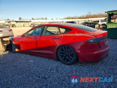 Drugie zdjęcie samochodu z przodu: 2021 TESLA MODEL S VIN:5YJSA1E53MF436221 - miniatura