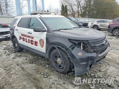 Czwarte zdjęcie samochodu z boku: 2014 FORD EXPLORER POLICE INTERCEPTOR VIN:1FM5K8AR4EGB91251 - miniatura