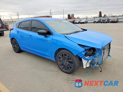 Czwarte zdjęcie samochodu z boku: 2025 SUBARU IMPREZA RS VIN:JF1GUHHC5S8228571 - miniatura