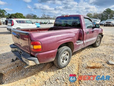 Trzecie zdjęcie samochodu z tyłu: 1999 GMC SIERRA VIN:1GTEC14V8XZ531753 - miniatura