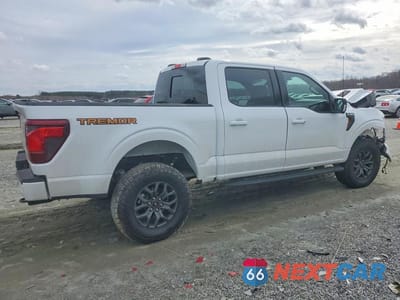 Trzecie zdjęcie samochodu z tyłu: 2025 FORD F150 TREMOR VIN:1FTFW4L81SFC55774 - miniatura