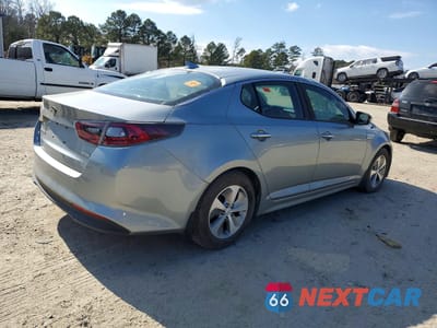 Trzecie zdjęcie samochodu z tyłu: 2015 KIA OPTIMA HYBRID VIN:KNAGM4AD1F5089548 - miniatura