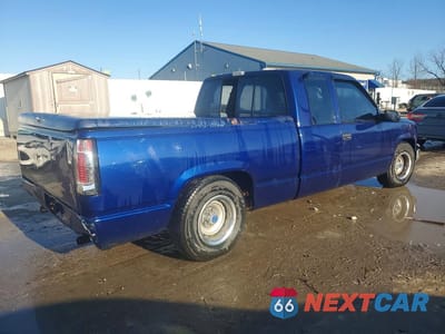 Trzecie zdjęcie samochodu z tyłu: 1990 GMC SIERRA C1500 VIN:2GTEC19K1L1501799 - miniatura