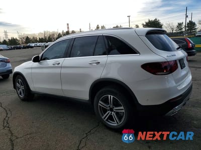 Drugie zdjęcie samochodu z przodu: 2021 MERCEDES-BENZ GLC 300 4MATIC VIN:W1N0G8EB5MV270458 - miniatura