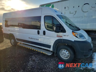 Czwarte zdjęcie samochodu z boku: 2021 RAM PROMASTER 3500 3500 HIGH VIN:3C6MRVJG4ME537247 - miniatura