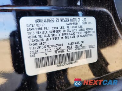 Zdjęcie 13 z 13 samochodu: 2017 INFINITI QX50 VIN:JN1BJ0RR0HM409209 - miniatura