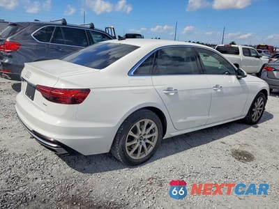 Trzecie zdjęcie samochodu z tyłu: 2021 AUDI A4 PREMIUM 40 VIN:WAUABAF46MA041583 - miniatura