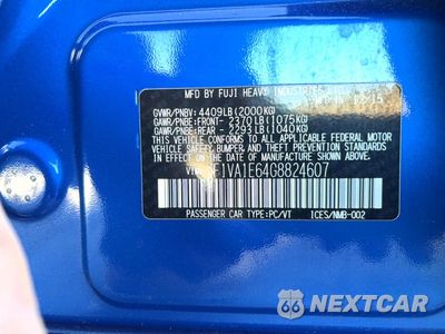 Zdjęcie 10 z 10 samochodu: 2016 SUBARU WRX PREMIUM VIN:JF1VA1E64G8824607 - miniatura