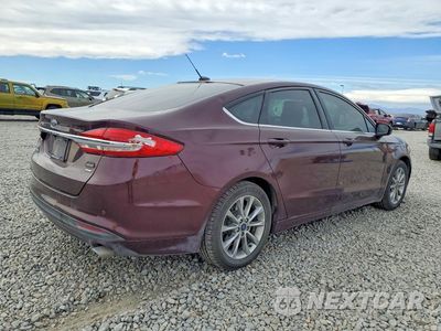 Trzecie zdjęcie samochodu z tyłu: 2017 FORD FUSION SE VIN:3FA6P0H74HR412303 - miniatura