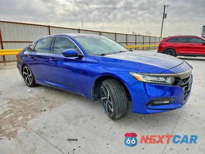 Czwarte zdjęcie samochodu z boku: 2018 HONDA ACCORD SPORT VIN:1HGCV1F37JA071389 - miniatura
