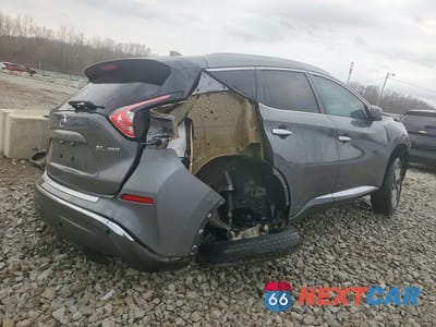 Trzecie zdjęcie samochodu z tyłu: 2016 NISSAN MURANO SL VIN:5N1AZ2MH0GN161575 - miniatura
