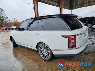 Drugie zdjęcie samochodu z przodu: 2014 LAND ROVER RANGE ROVER SUPERCHARGED VIN:SALGS2EF0EA138374 - miniatura