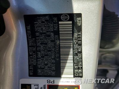 Zdjęcie 13 z 13 samochodu: 2014 TOYOTA CAMRY SE SPORT VIN:4T1BF1FKXEU436338 - miniatura