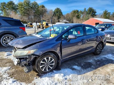2014 HONDA CIVIC LX 19XFB2F55EE218260 - główne zdjęcie licytacji z USA - miniatura