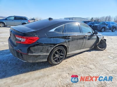 Trzecie zdjęcie samochodu z tyłu: 2018 HONDA ACCORD EXL VIN:1HGCV1F50JA052300 - miniatura