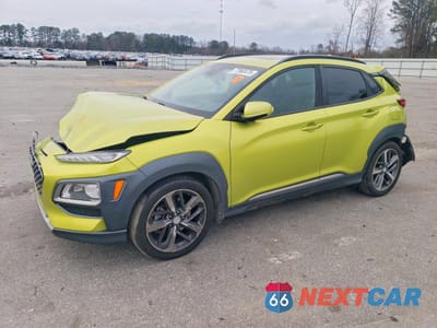 2019 HYUNDAI KONA ULTIMATE KM8K5CA52KU376504 - główne zdjęcie licytacji z USA - miniatura