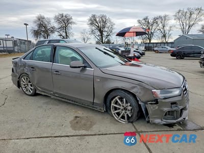 Czwarte zdjęcie samochodu z boku: 2014 AUDI A4 PREMIUM PLUS VIN:WAUFFAFL1EN024668 - miniatura
