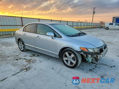 Czwarte zdjęcie samochodu z boku: 2007 HONDA CIVIC EX VIN:1HGFA16807L069100 - miniatura