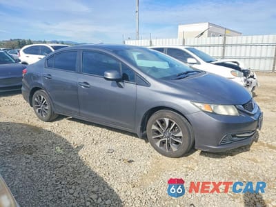 Czwarte zdjęcie samochodu z boku: 2013 HONDA CIVIC EX VIN:19XFB2F87DE208189 - miniatura