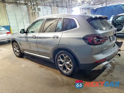 Drugie zdjęcie samochodu z przodu: 2023 BMW X3 XDRIVE30I VIN:5UX53DP06P9P63784 - miniatura