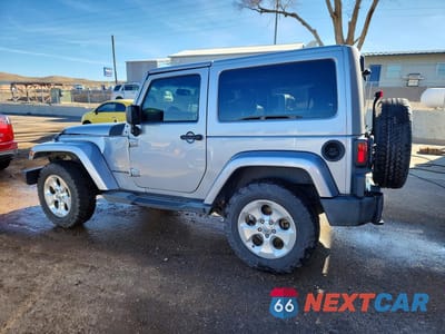 Drugie zdjęcie samochodu z przodu: 2015 JEEP WRANGLER SAHARA VIN:1C4AJWBG1FL538759 - miniatura