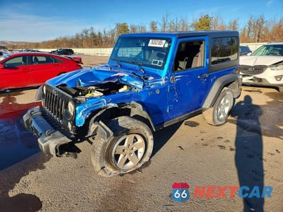 2016 JEEP WRANGLER SPORT 1C4AJWAG2GL165802 - główne zdjęcie licytacji z USA - miniatura
