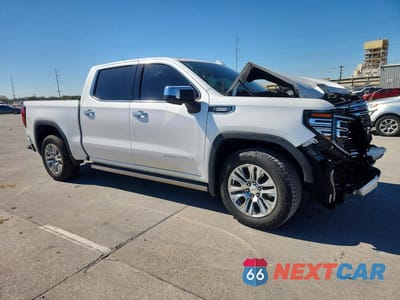 Czwarte zdjęcie samochodu z boku: 2022 GMC SIERRA K1500 DENALI VIN:3GTUUGET7NG625158 - miniatura