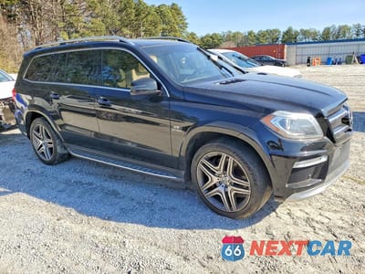 Czwarte zdjęcie samochodu z boku: 2015 MERCEDES-BENZ GL 63 AMG VIN:4JGDF7EE1FA611974 - miniatura