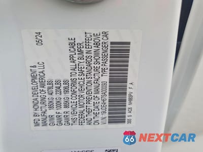 Zdjęcie 12 z 12 samochodu: 2025 ACURA INTEGRA A-SPEC TECH VIN:19UDE4H67SA000093 - miniatura