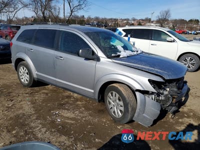 Czwarte zdjęcie samochodu z boku: 2018 DODGE JOURNEY SE VIN:3C4PDCAB2JT346978 - miniatura