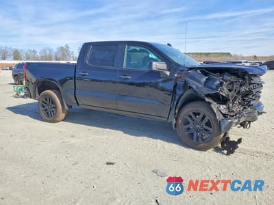 Czwarte zdjęcie samochodu z boku: 2025 CHEVROLET SILVERADO K1500 TRAIL BOSS CUSTOM VIN:3GCUKCED3SG121841 - miniatura