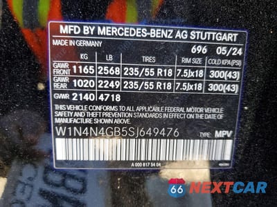 Zdjęcie 14 z 15 samochodu: 2025 MERCEDES-BENZ GLA 250 VIN:W1N4N4GB5SJ649476 - miniatura