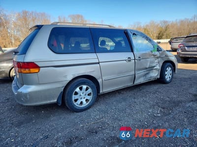 Trzecie zdjęcie samochodu z tyłu: 2002 HONDA ODYSSEY EXL VIN:2HKRL18002H560048 - miniatura