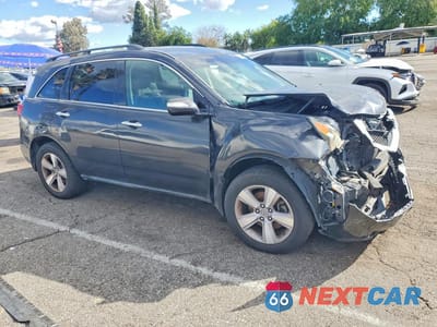 Czwarte zdjęcie samochodu z boku: 2013 ACURA MDX VIN:2HNYD2H26DH509191 - miniatura