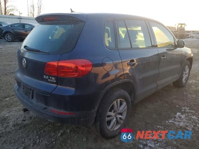Trzecie zdjęcie samochodu z tyłu: 2013 VOLKSWAGEN TIGUAN S VIN:WVGBV7AX0DW519286 - miniatura