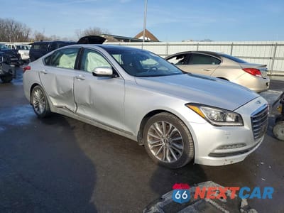 Czwarte zdjęcie samochodu z boku: 2017 GENESIS G80 3.8 VIN:KMHGN4JE2HU198940 - miniatura